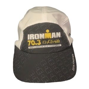 NWOT IRONMAN 70.3 2019 FLORIDA 5 PANEL ADJUSTABLE FINISHER HAT